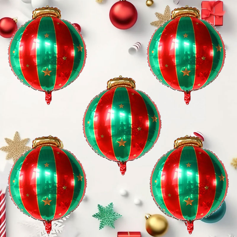 5 stks Rood Groen Kerst Bal Sa - Wedding/Event Supply Store recensie en prijs