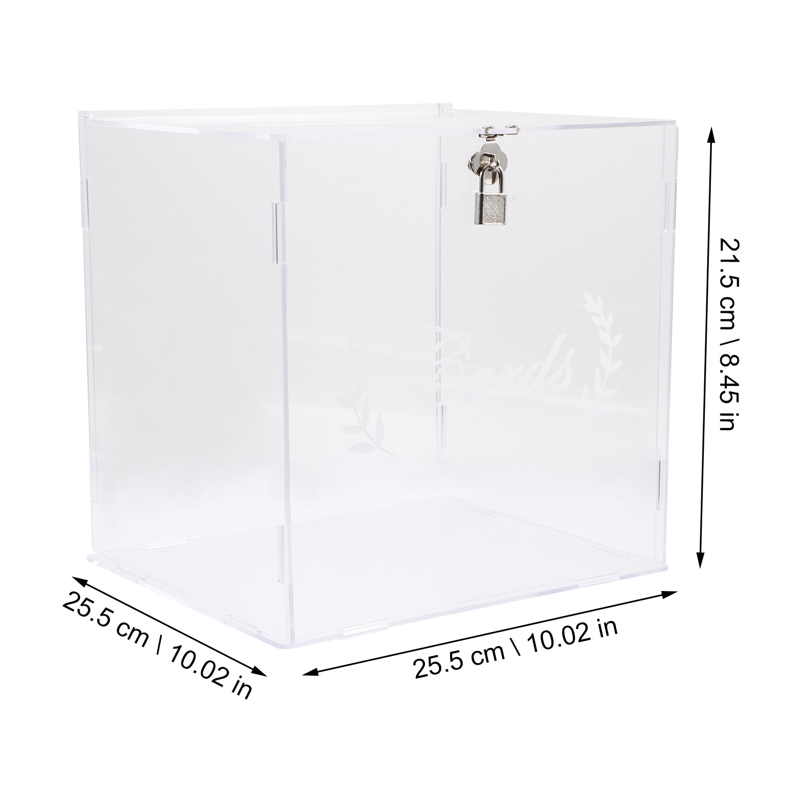 Acryl transparante doos voor h - Wedding Card Box recensie en prijs